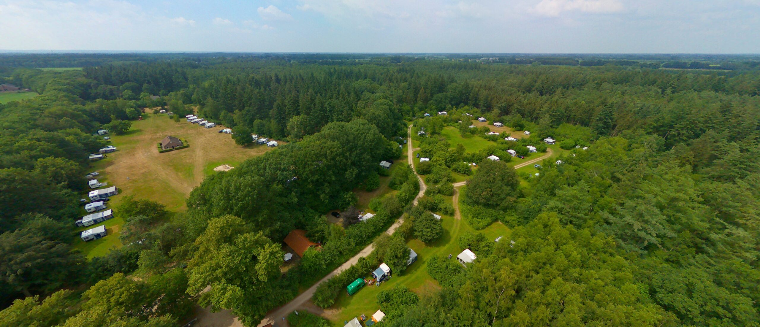 camping bij de bossen in de Achterhoek Hummelo
